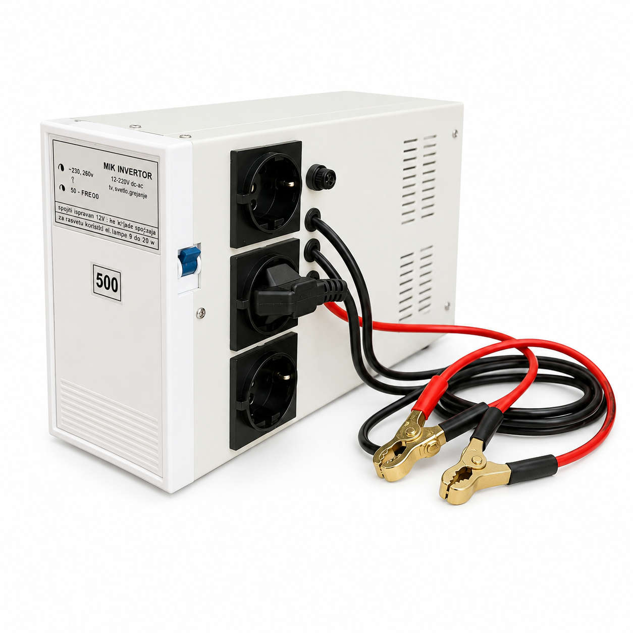 Инвертер 500W 12V → 220V