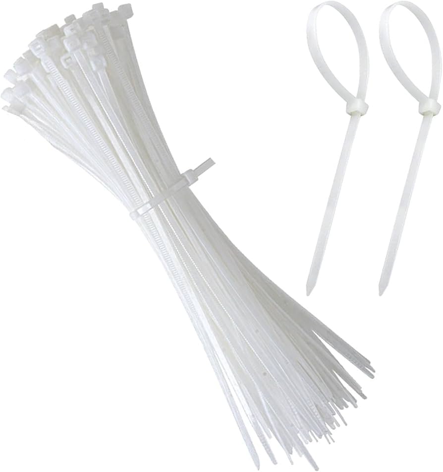 Пластични Стеги (Zip Tie) 12 Inch – 100 Парчиња